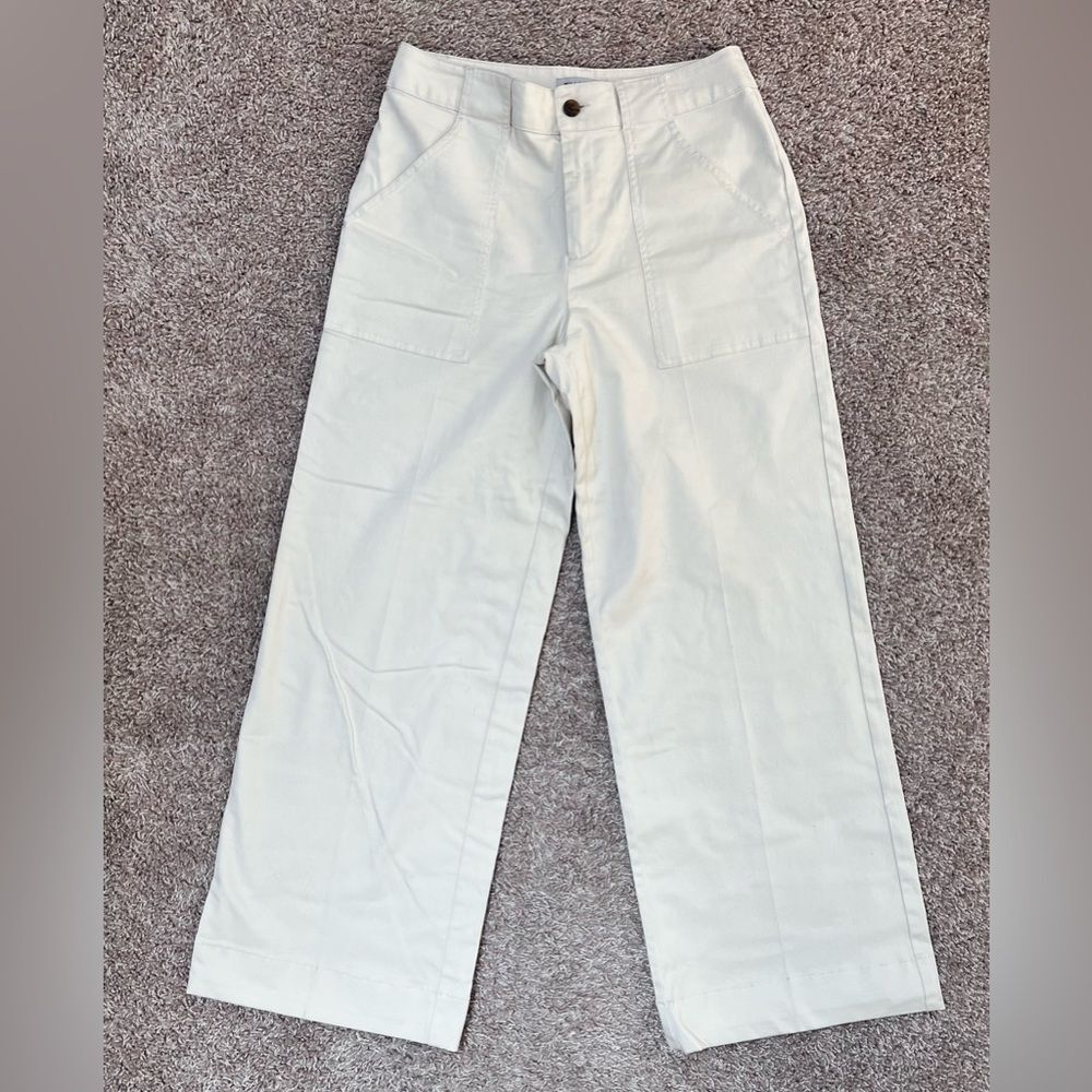 Nili Lotan Wide Leg High Rise Pants